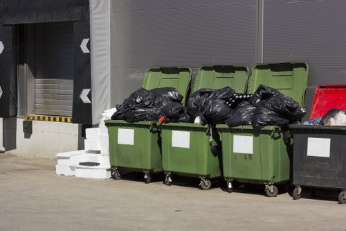 Seasonal decorations being stored efficiently