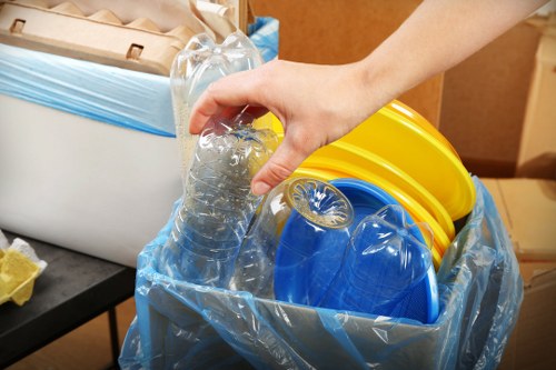 Safe disposal of old appliances during loft clearance